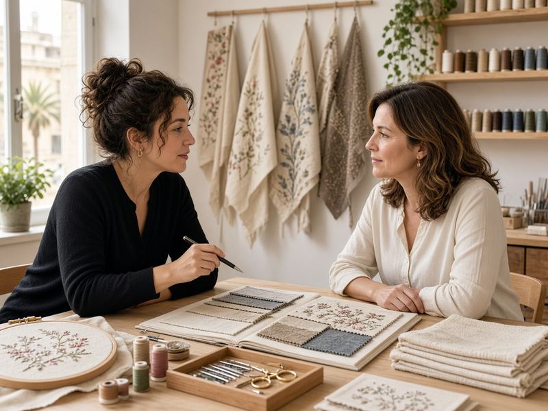 Studio consult at Urbanmotor Embroidery